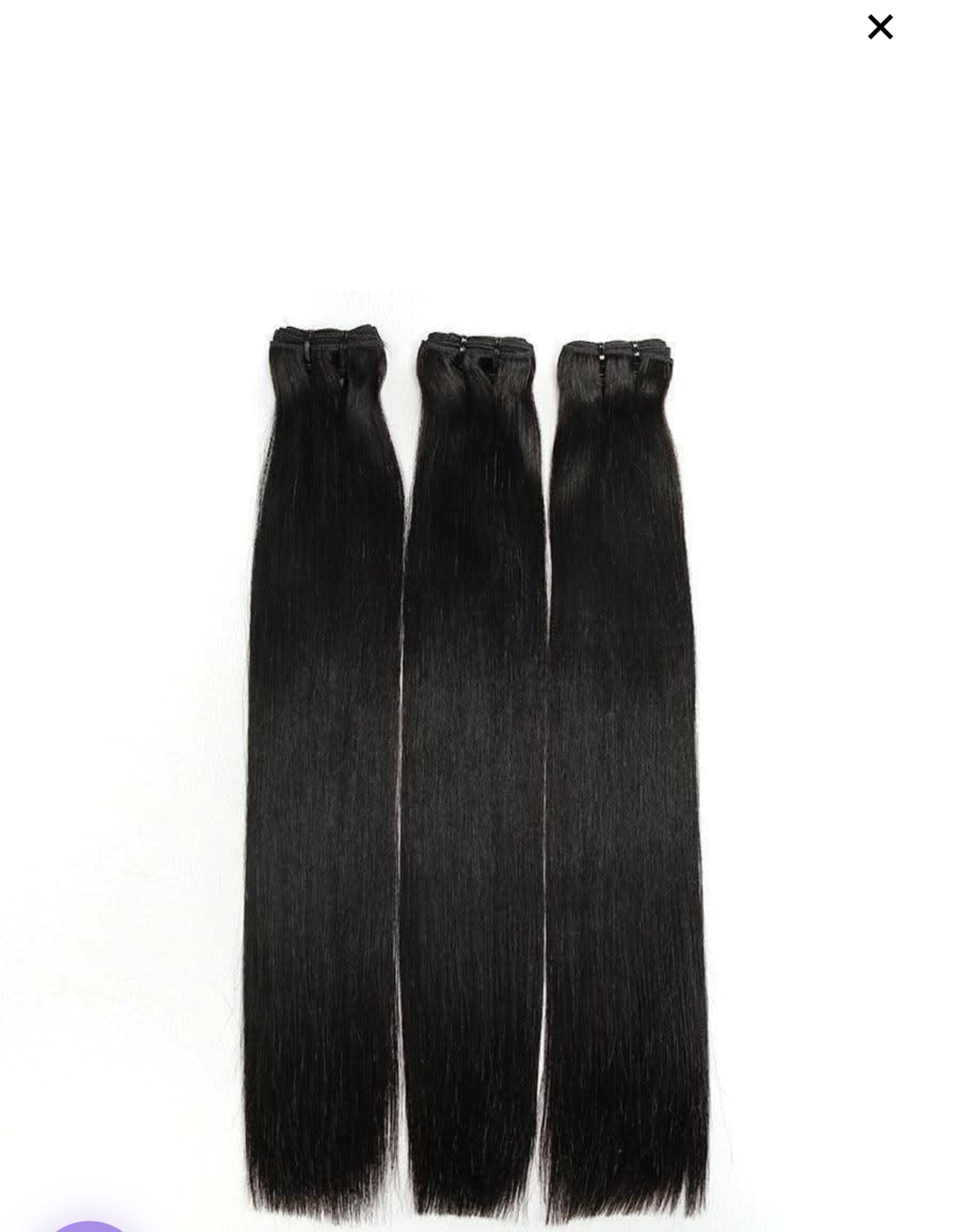 Natural Color 3 Bundle Deal Straight & Body Wave